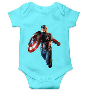 Superhero Cartoon Rompers for Baby Girl- KidsFashionVilla