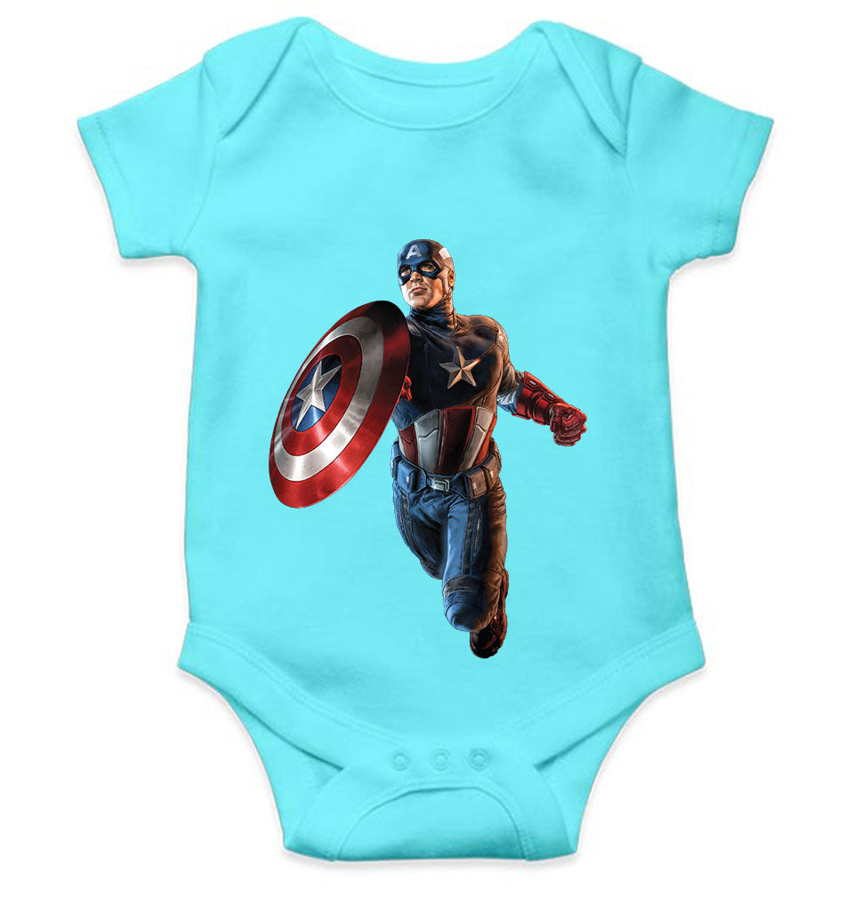 Superhero Cartoon Rompers for Baby Girl- KidsFashionVilla