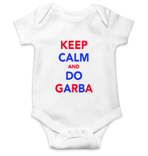 Load image into Gallery viewer, Keep Calm And Do Garbha Rompers for Baby Girl- KidsFashionVilla
