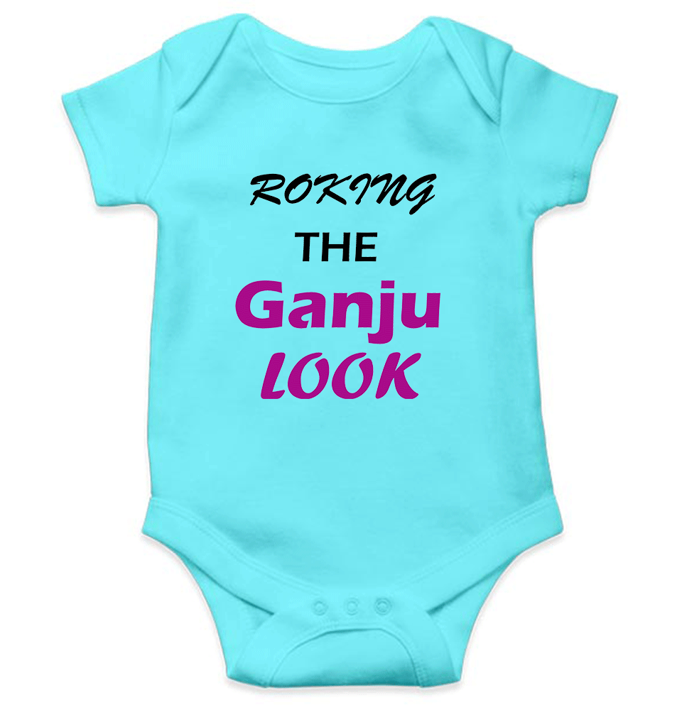 ROKING THE GANJU LOOK Rompers for Baby Girl- KidsFashionVilla
