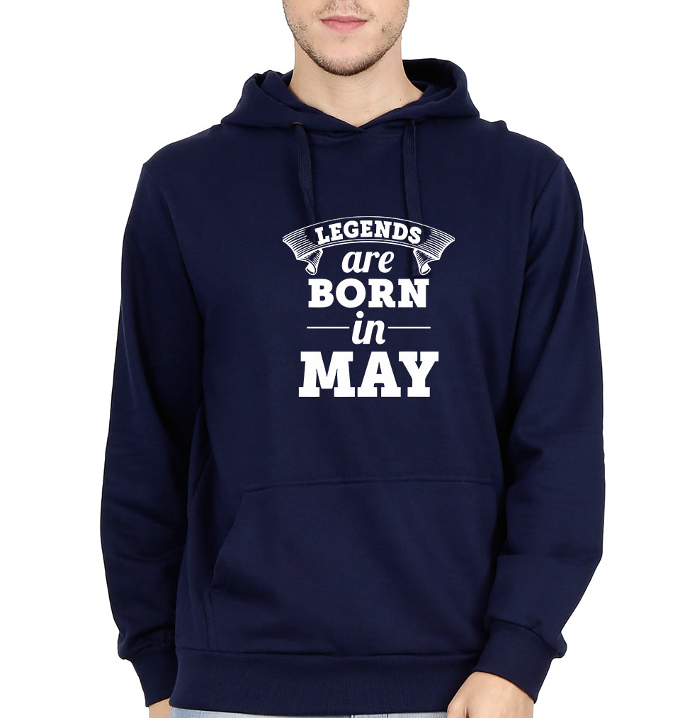 Legends are Born in May Men Hoodies-KidsFashionVilla