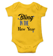 Load image into Gallery viewer, Bling In The New Year Rompers for Baby Boy- KidsFashionVilla
