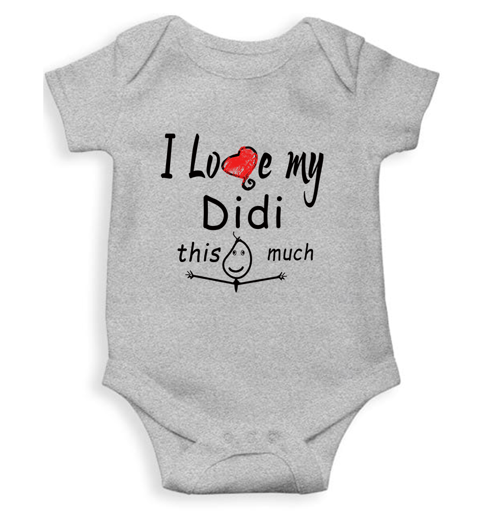 I Love My Didi Rompers for Baby Girl- KidsFashionVilla