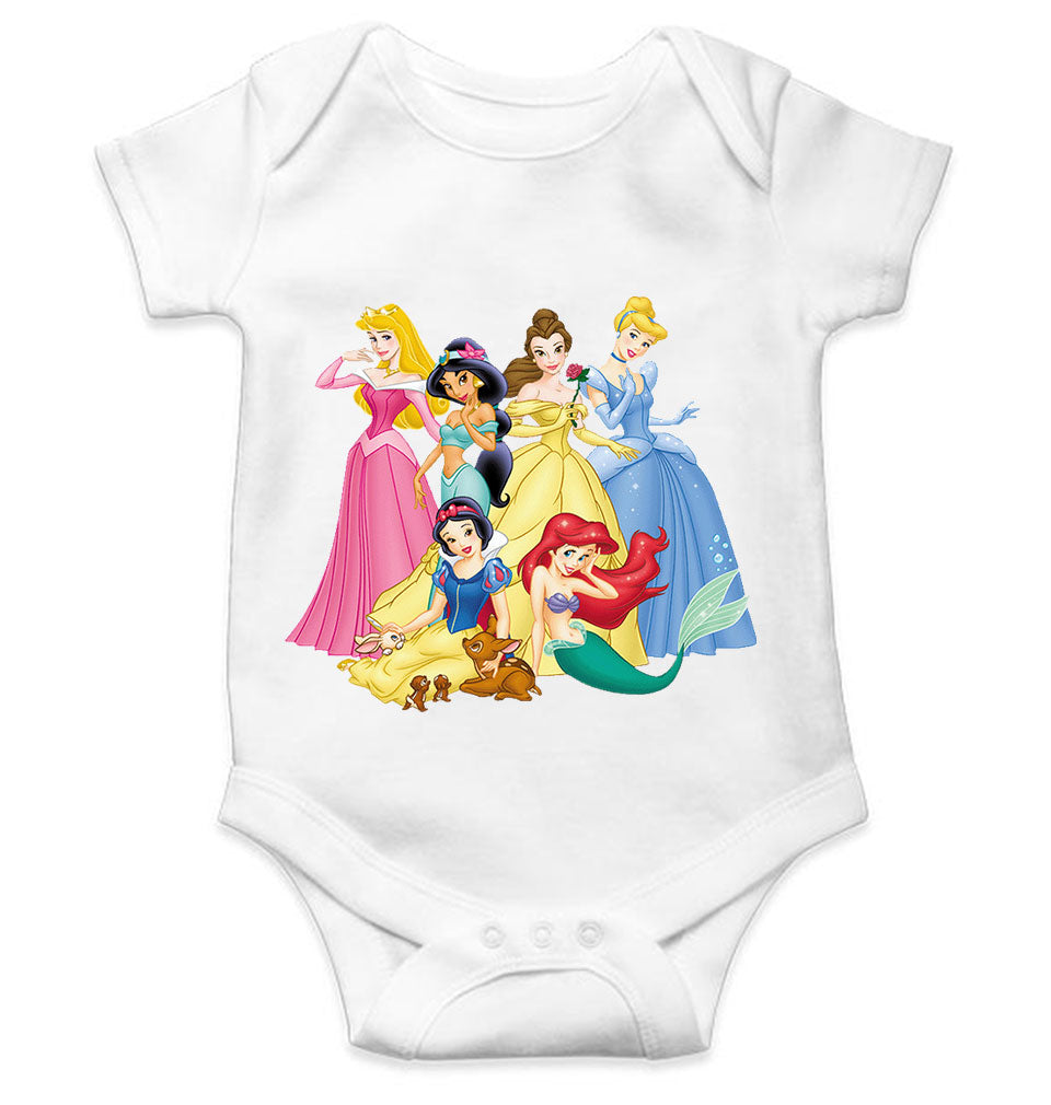 Cute Princess Cartoon Rompers for Baby Girl- KidsFashionVilla