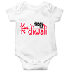 Happy Diwali Rompers for Baby Girl- KidsFashionVilla
