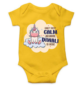 Can Not Keep Calm Because Diwali Is Here Rompers for Baby Girl- KidsFashionVilla