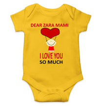 Load image into Gallery viewer, Custom Name I love My Mami So Much Rompers for Baby Boy- KidsFashionVilla
