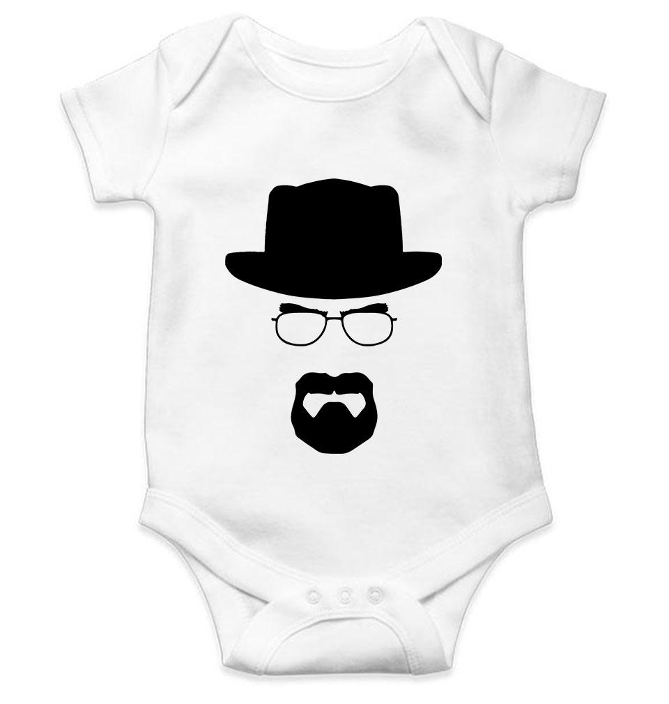 Heisenberg Breaking Bad Web Series Rompers for Baby Girl- KidsFashionVilla