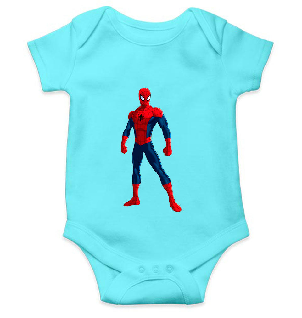 Superhero Cartoon Rompers for Baby Girl- KidsFashionVilla