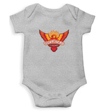 Load image into Gallery viewer, IPL Sunrises Hyderabad Rompers for Baby Girl- KidsFashionVilla
