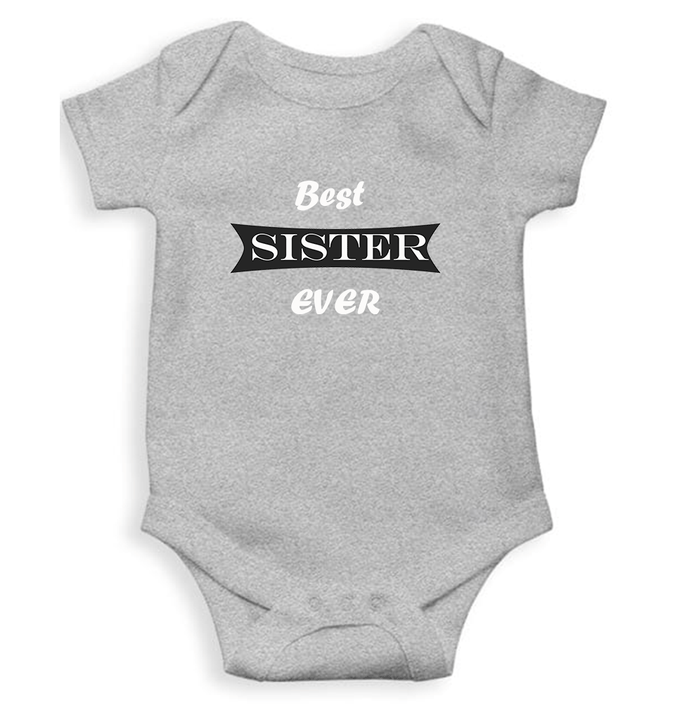 Best Sister Ever Rompers for Baby Girl- KidsFashionVilla