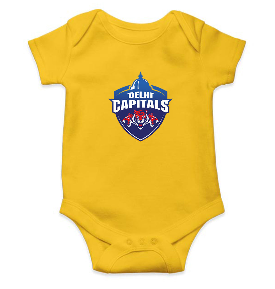 IPL DC  Delhi Capitals Rompers for Baby Girl- KidsFashionVilla