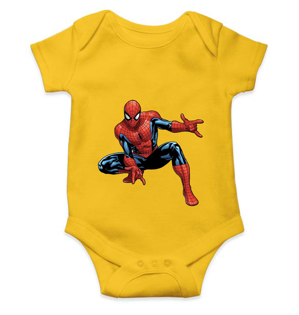 Superhero Cartoon Rompers for Baby Girl- KidsFashionVilla