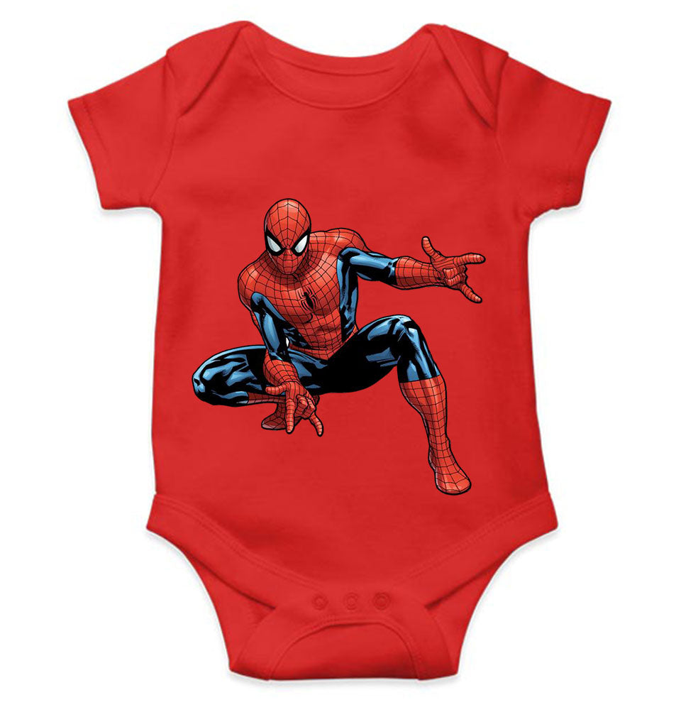 Superhero Cartoon Rompers for Baby Girl- KidsFashionVilla