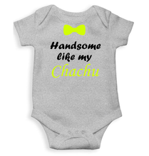 Load image into Gallery viewer, Handsome Like My Chachu Rompers for Baby Boy - KidsFashionVilla

