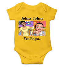 Load image into Gallery viewer, Johny Johny Yes Papa Poem Rompers for Baby Girl- KidsFashionVilla
