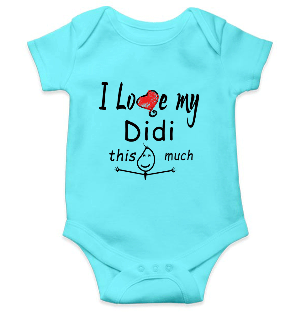 I Love My Didi Rompers for Baby Girl- KidsFashionVilla