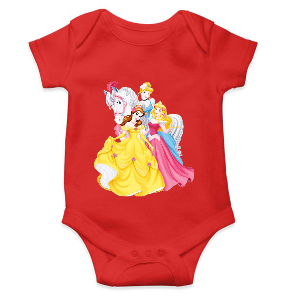 Cute Princess Cartoon Rompers for Baby Girl- KidsFashionVilla