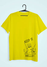 Load image into Gallery viewer, Mello Mens Half Sleeves T-shirt- KidsFashionVilla

