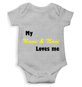 Nanu And Nani Loves Me Rompers for Baby Girl- KidsFashionVilla