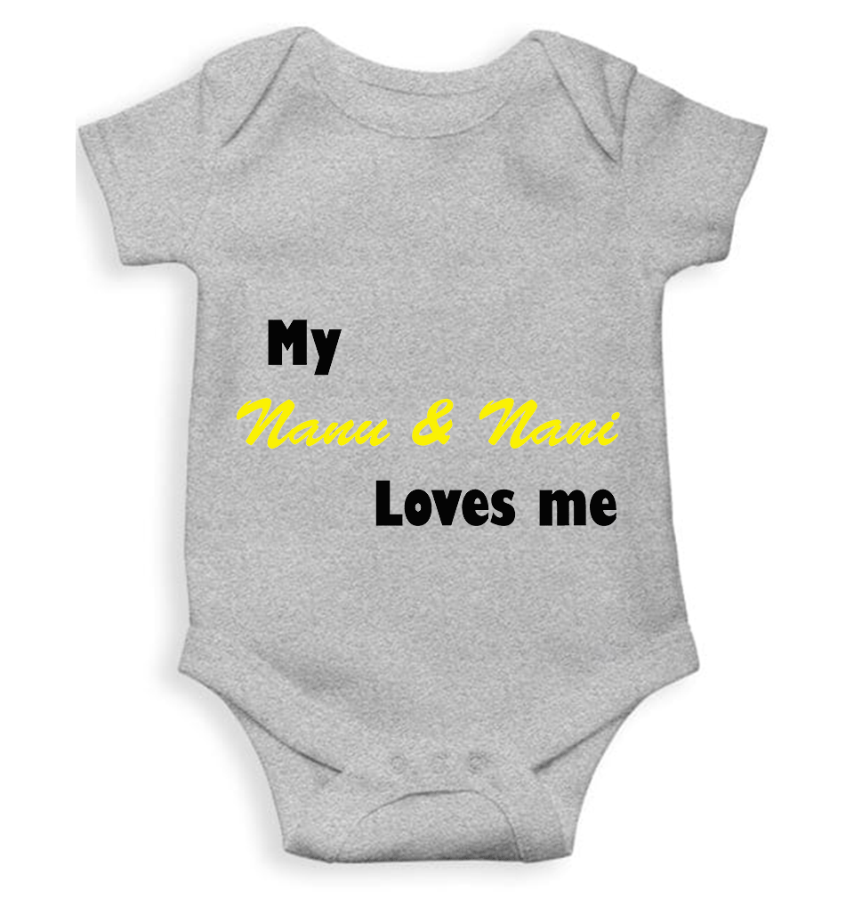 Nanu And Nani Loves Me Rompers for Baby Girl- KidsFashionVilla