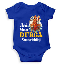 Load image into Gallery viewer, Custom Name Jai Maa Durga Navratri Rompers for Baby Girl- KidsFashionVilla
