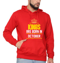 Load image into Gallery viewer, Kings Are Born In October Men Hoodies-KidsFashionVilla
