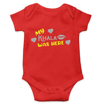 Load image into Gallery viewer, Khala Was Here Eid Rompers for Baby Boy- KidsFashionVilla
