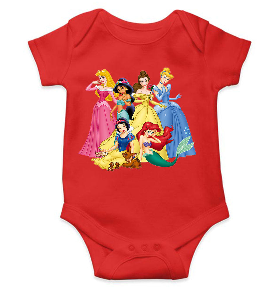 Cute Princess Cartoon Rompers for Baby Girl- KidsFashionVilla