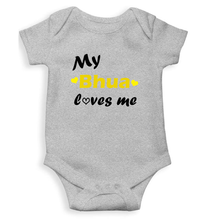 Load image into Gallery viewer, Bhua Loves Me Rompers for Baby Girl - KidsFashionVilla
