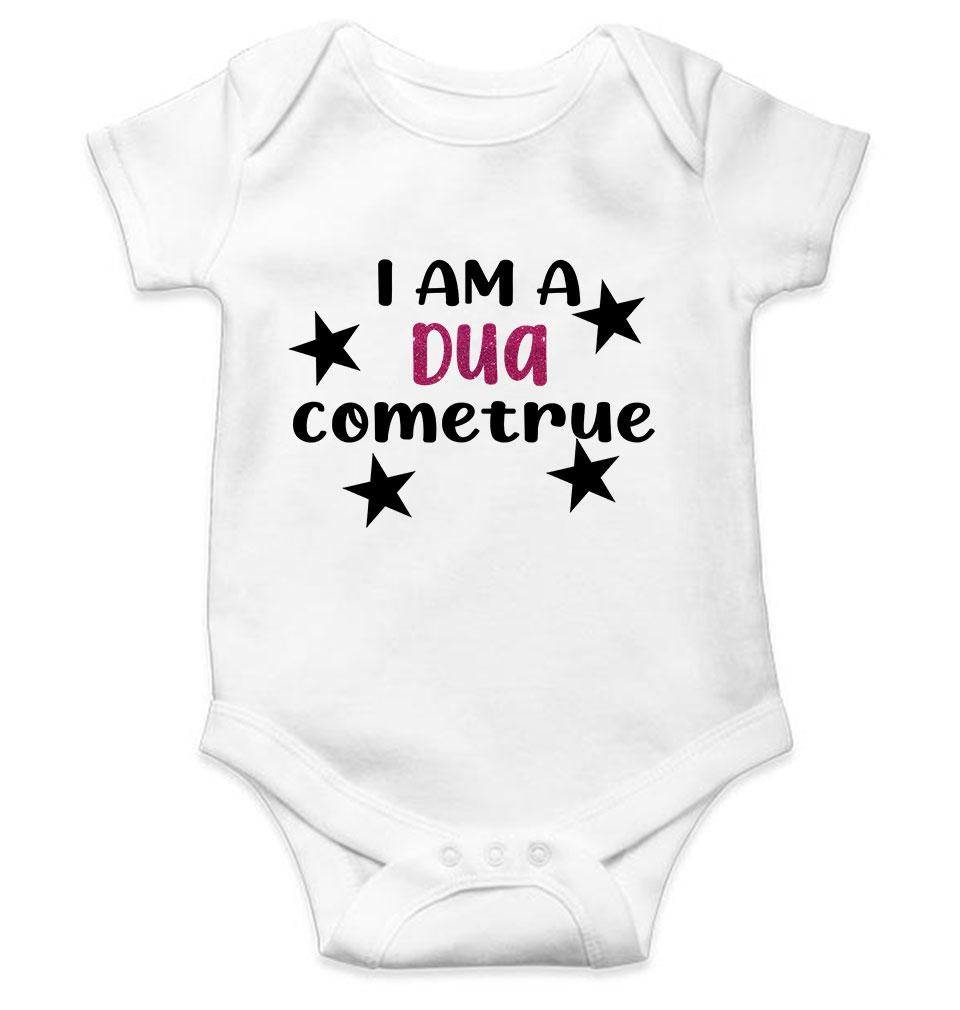 Dua Come True Eid Rompers for Baby Girl- KidsFashionVilla