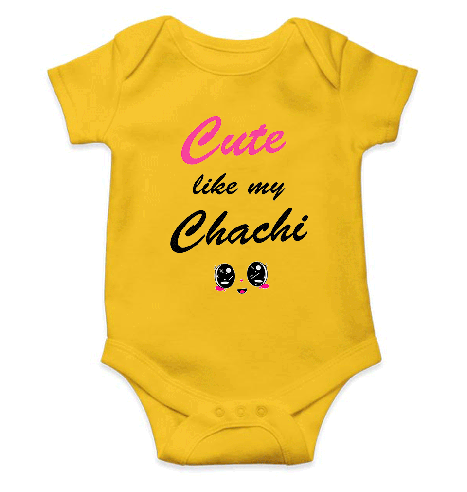 Cute Like My Chachi Rompers for Baby Girl - KidsFashionVilla