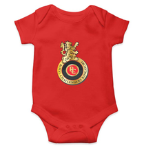 Load image into Gallery viewer, RCB  Royal Challengers Bangalore Rompers for Baby Girl - KidsFashionVilla
