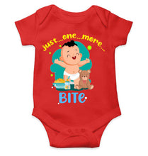 Load image into Gallery viewer, One More Bite Rompers for Baby Girl- KidsFashionVilla
