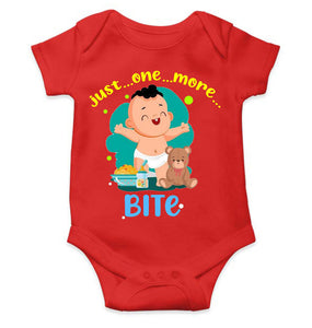 One More Bite Rompers for Baby Girl- KidsFashionVilla