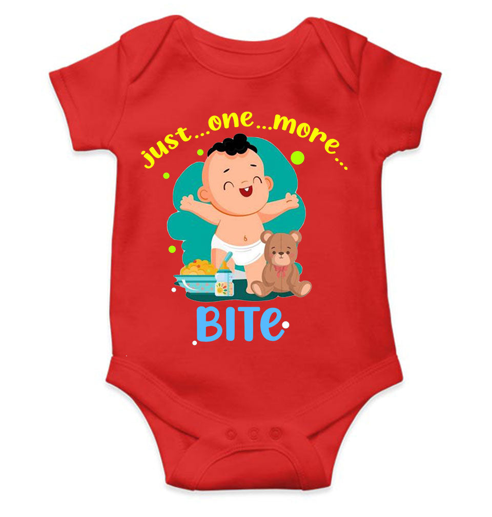 One More Bite Rompers for Baby Girl- KidsFashionVilla
