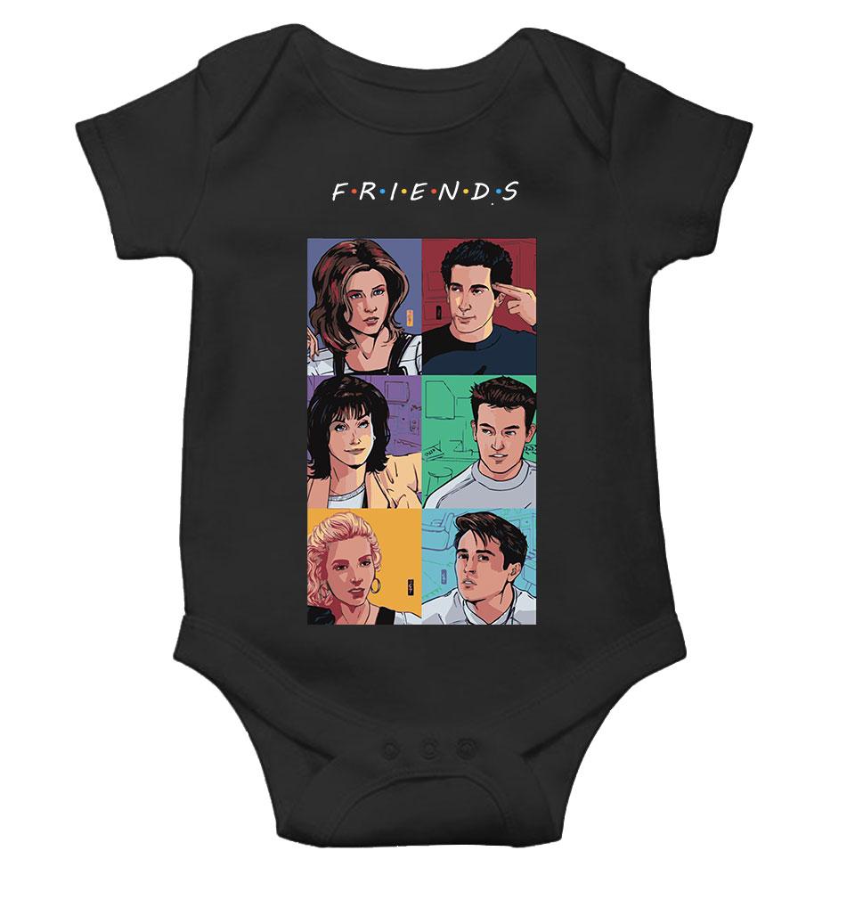 Friends Web Series Rompers for Baby Girl- KidsFashionVilla