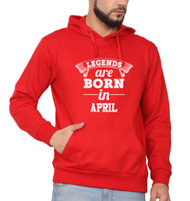 Load image into Gallery viewer, Legends are Born in April Men Hoodies-KidsFashionVilla
