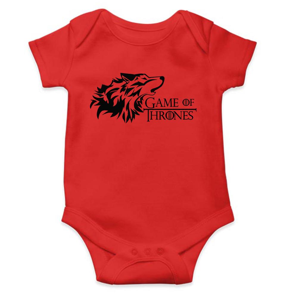 GOT Game Of Thrones Winter Coming Rompers for Baby Girl- KidsFashionVilla