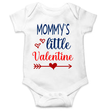 Load image into Gallery viewer, Mommys Little Valentine Rompers for Baby Girl- KidsFashionVilla
