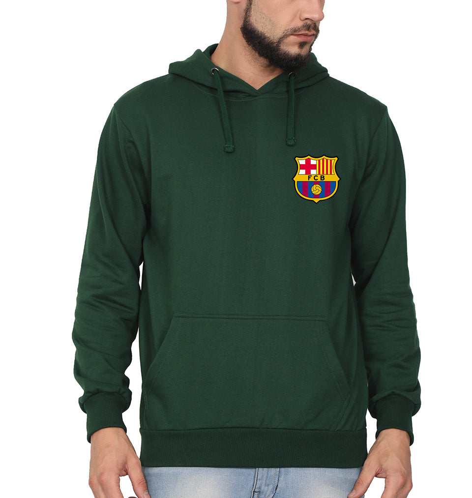 Barcelona Logo Men Hoodies-KidsFashionVilla