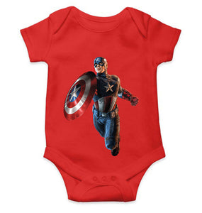 Superhero Cartoon Rompers for Baby Girl- KidsFashionVilla