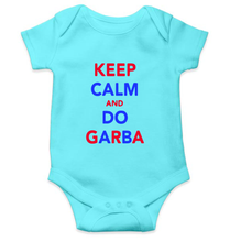 Load image into Gallery viewer, Keep Calm And Do Garbha Rompers for Baby Girl- KidsFashionVilla
