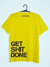 Load image into Gallery viewer, Get Shit Done Women Half Sleeves T-shirt- KidsFashionVilla
