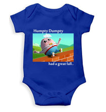 Load image into Gallery viewer, Humpty Dumpty Poem Rompers for Baby Boy- KidsFashionVilla
