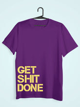 Load image into Gallery viewer, Get Shit Done Women Half Sleeves T-shirt- KidsFashionVilla
