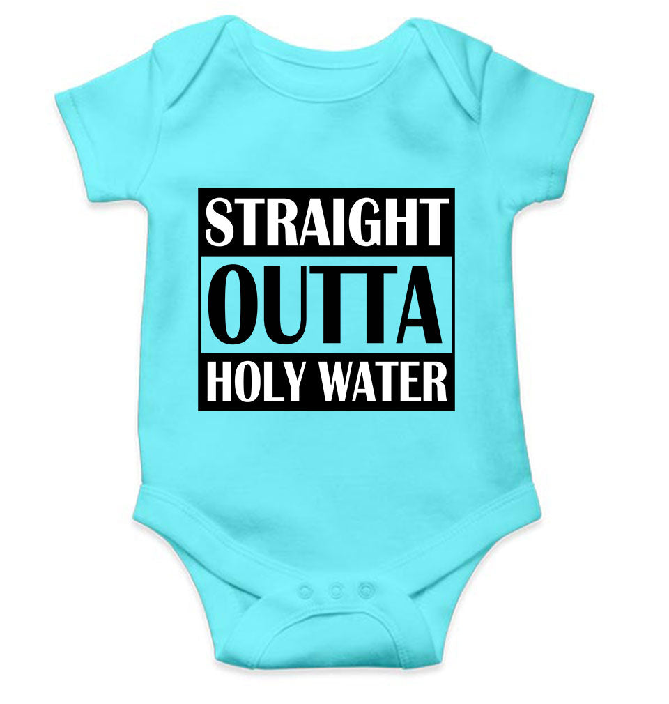 Holy Water Baptism Christening Day Rompers for Baby Girl- KidsFashionVilla