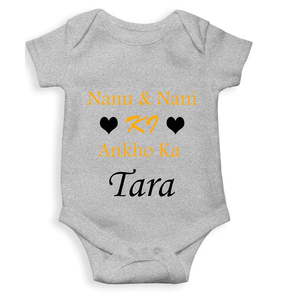 Nanu Nani ki Ankho Ka Tara Rompers for Baby Girl- KidsFashionVilla