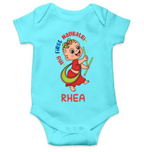 Load image into Gallery viewer, Custom Name My First Navratri Rompers for Baby Girl- KidsFashionVilla
