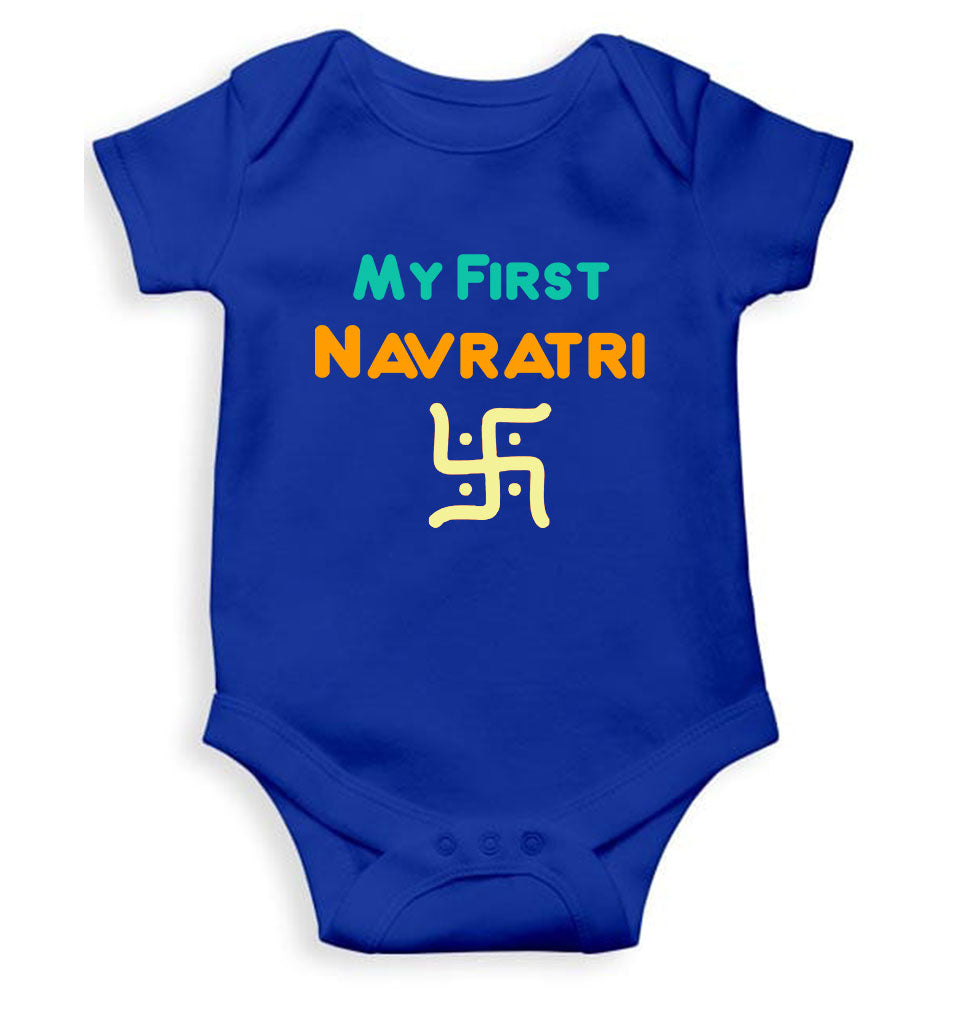My First Navratri Rompers for Baby Boy- KidsFashionVilla